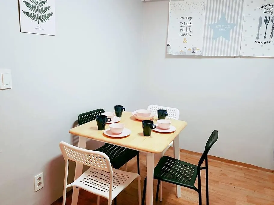 The Art House Hongdae 7Min M1-3 홍대 Apartman Szöul Dél-Korea